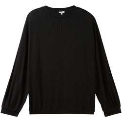 Vêtements Femme T-shirts manches courtes Tom Tailor 156953VTAH23 Noir