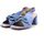 Chaussures Femme Multisport E' Mia Sandalo Tacco Donna Azzurro Jeans PLATANO Bleu