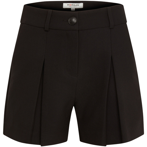 Vêtements Homme Shorts / Bermudas Morgan Short droit Noir