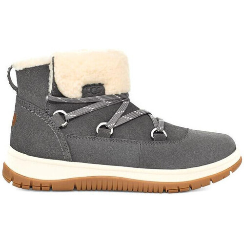 Chaussures Femme Bottines UGG 1143836 Lakesider Heritage Lace Gris