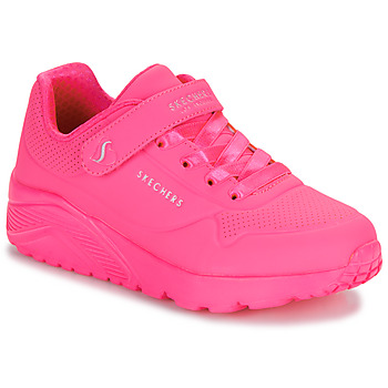 Chaussures Fille Baskets basses Skechers UNO LITE - CLASSIC Rose