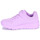 Chaussures Fille Baskets basses Skechers UNO LITE - CLASSIC Violet