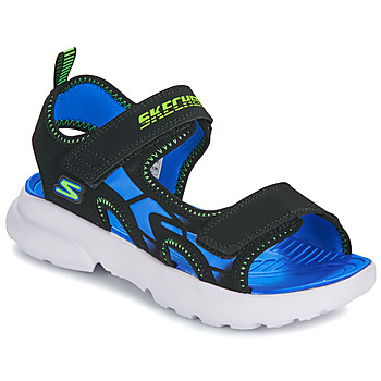 Chaussures Garçon Sandales sport edge Skechers RAZOR SPLASH Noir / Bleu