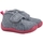 Chaussures Enfant Chaussons bébés IGOR Comfi Colores - Gris/Frambuesa Rose