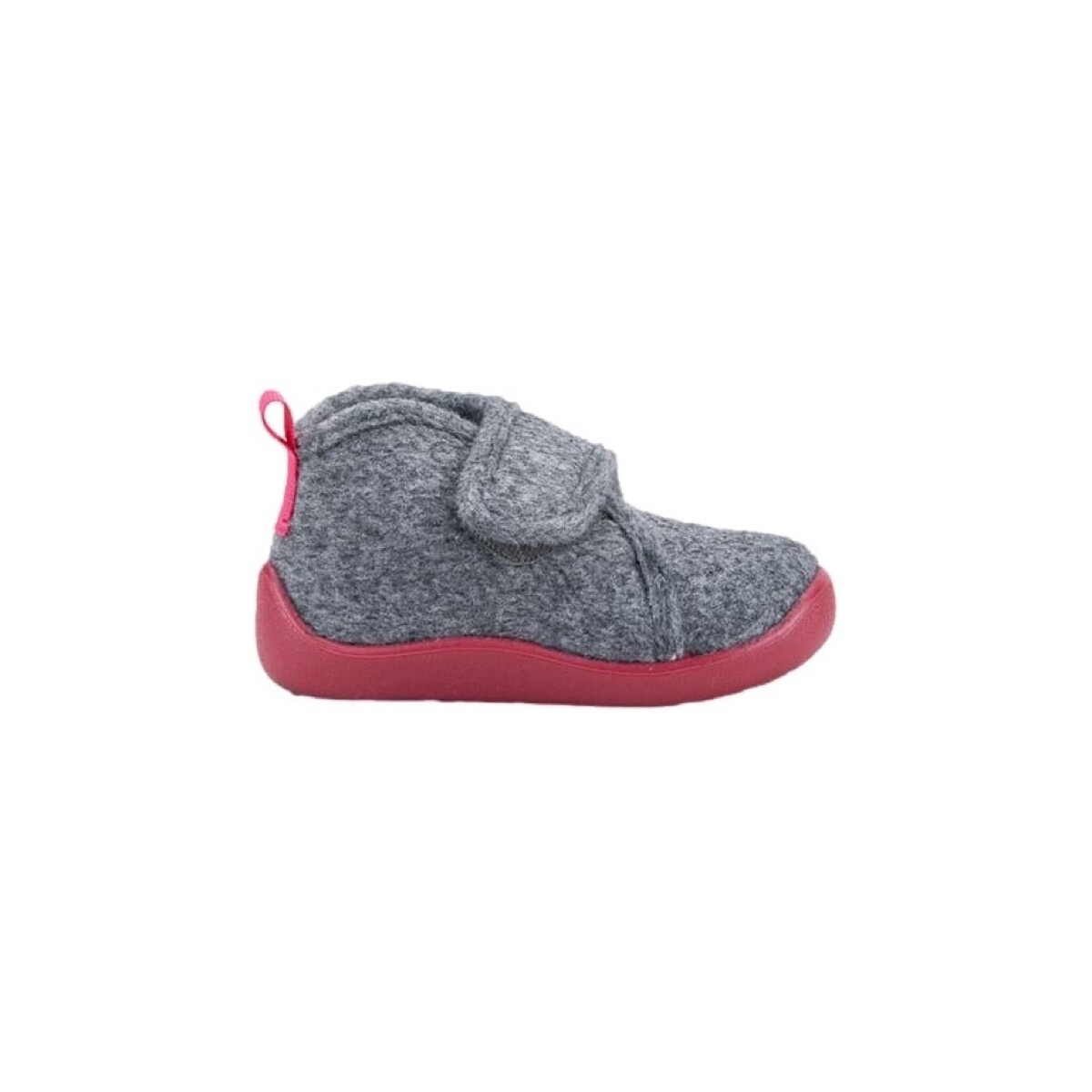 Chaussures Enfant Chaussons bébés IGOR Comfi Colores - Gris/Frambuesa Rose