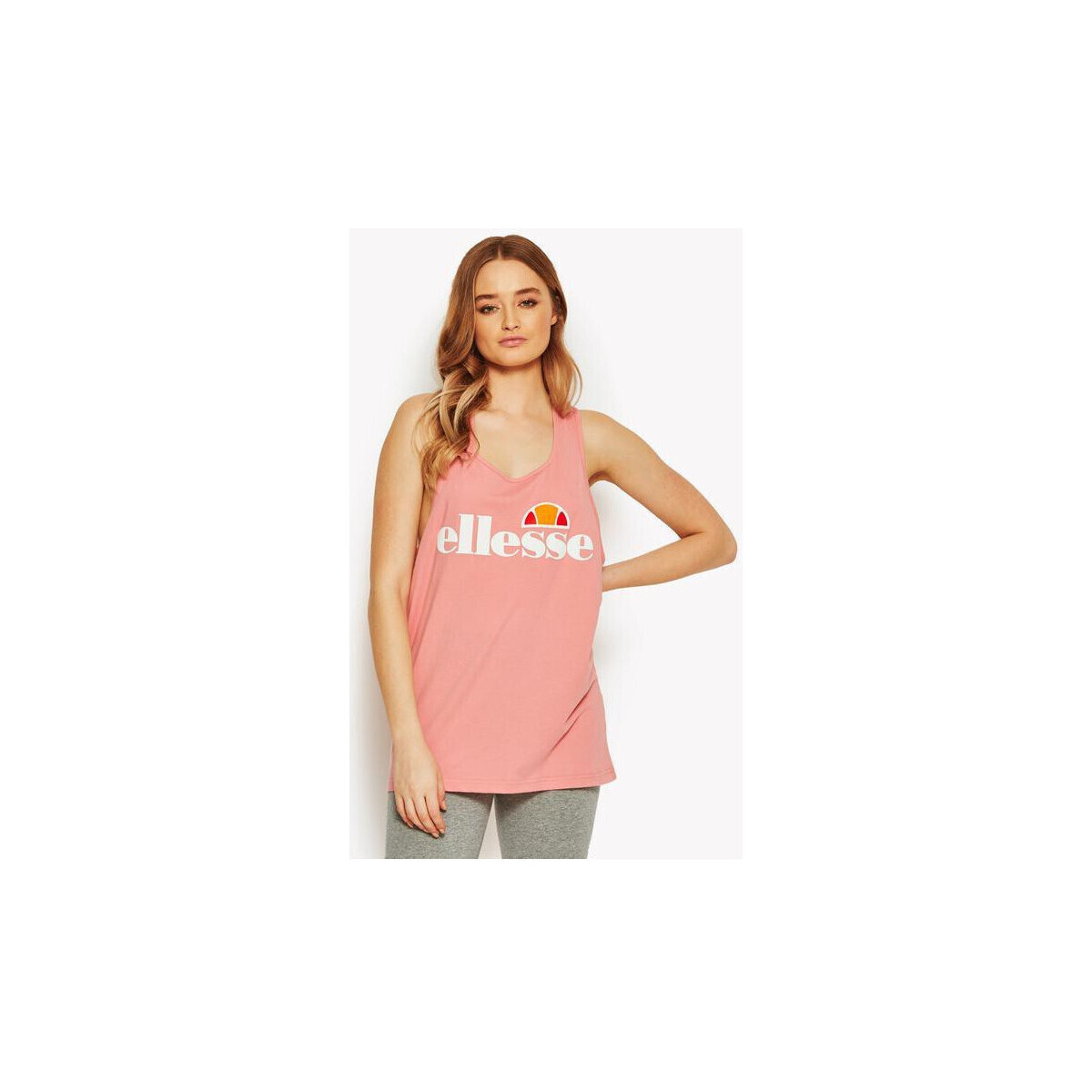 Vêtements Femme T-shirts & Polos Ellesse -ABIGAILLE SGS04485 Rose