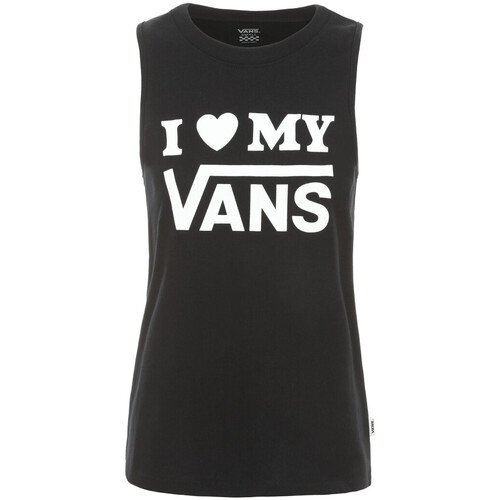 Vêtements Femme T-shirts & Polos Vans -LOVE VA3UOZ Noir