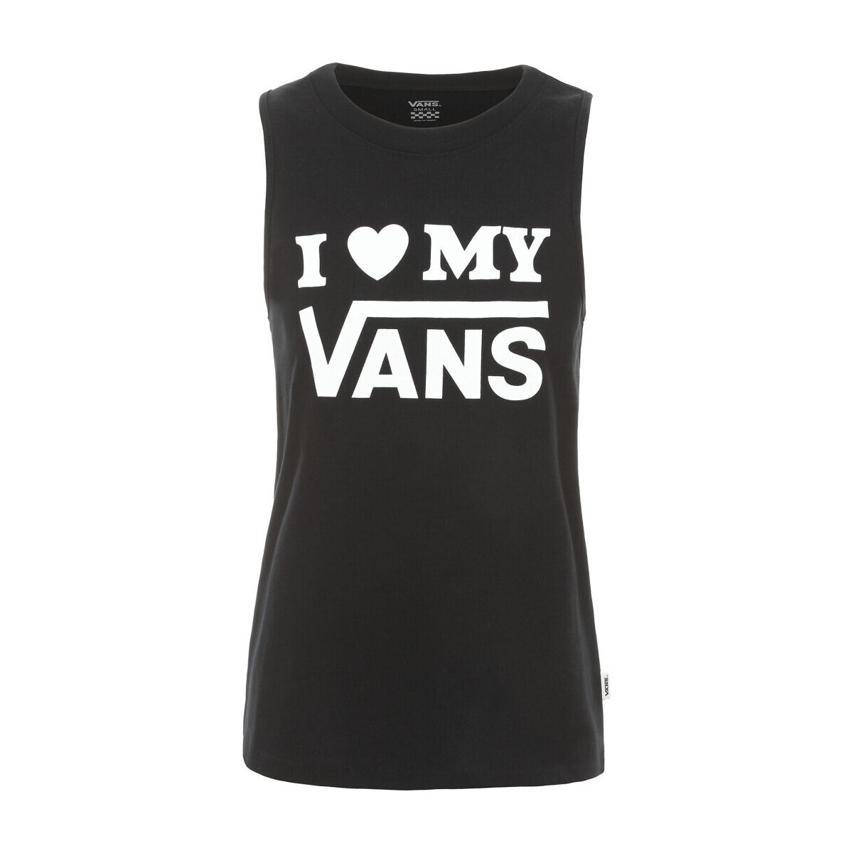 Vêtements Femme T-shirts & Polos Vans -LOVE VA3UOZ Noir