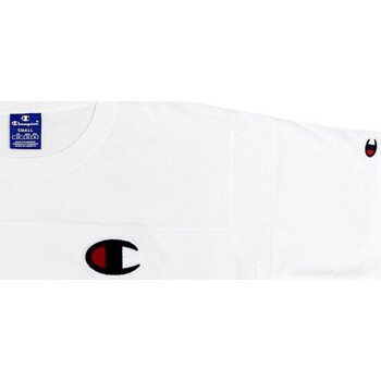 Vêtements Femme T-shirts & Polos Champion -VELVET C LOGO 111972 Blanc