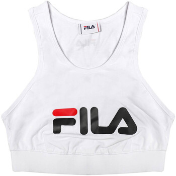 Vêtements Femme Fila Paisley Jacquard Women's Crop T-Shirt Fila -OTHER CROP 682067 Blanc