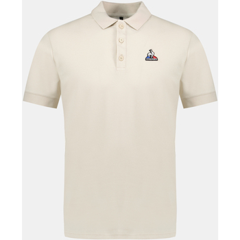 Vêtements Homme triangle-logo detachable-sleeve jacket Le Coq Sportif Polo Homme Marron