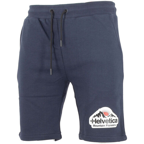 Vêtements Homme WS0106XXXDU Shorts / Bermudas Helvetica Short  WARREN Bleu