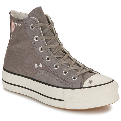 Chaussures Femme Baskets montantes editions Converse CHUCK TAYLOR ALL STAR LIFT Gris