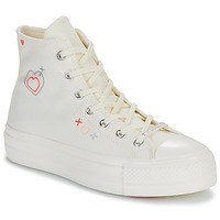 Chaussures Femme Baskets montantes Chevr Converse CHUCK TAYLOR ALL STAR LIFT Blanc