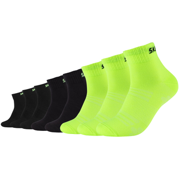 Sous-vêtements Chaussettes de sport Skechers 3PPK Men Mesh Ventilation Quarter Socks Multicolore