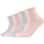 Sous-vêtements Chaussettes de sport Skechers 2PPK Basic Cushioned Quarter Socks Gris