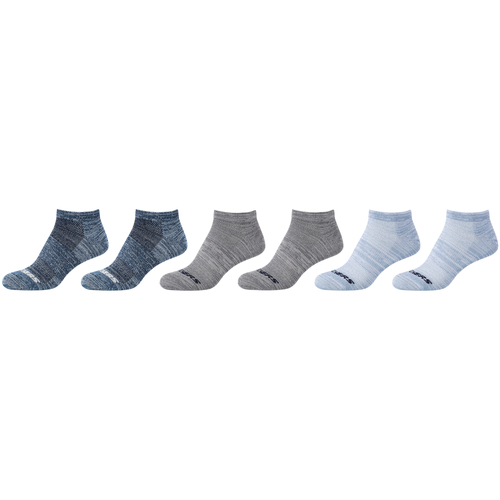Sous-vêtements Garçon Skechers DLites Now Then Skechers 6PPK Casual Super Soft Sneaker Socks Multicolore
