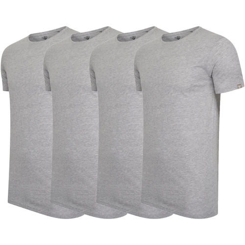 Vêtements Homme T-shirts manches als Cappuccino Italia 4-Pack T-shirts Gris