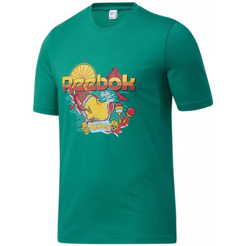 Vêtements Homme T-shirts & Sleeve Polos Reebok Sport CLASSICS Vert
