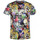 Vêtements Homme City Printed Short Sleeve T-Shirt Cotton Palm Multicolore