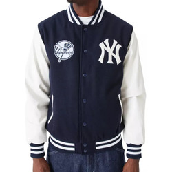 Vêtements Homme Blousons New-Era MLB WORDMARK VARSITY NEYMET Bleu
