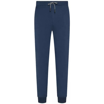Vêtements Homme straight-jeans med tvättad effekt La Martina Pantalon de survêtement Bleu