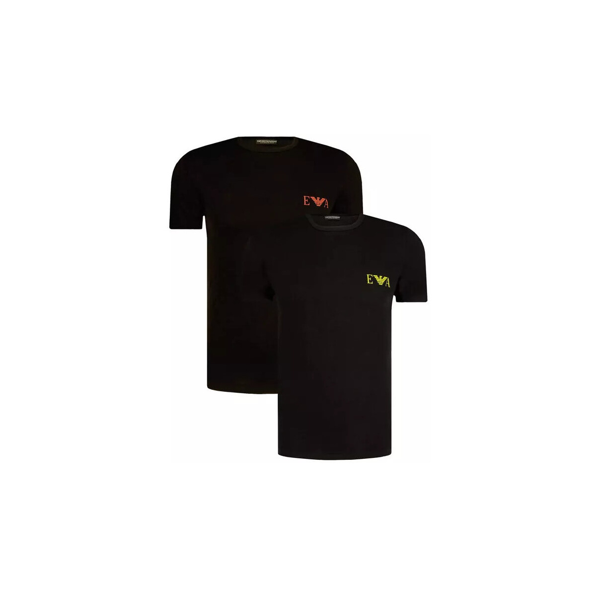 Vêtements Homme T-shirts & Polos Ea7 Emporio Armani Lot de 2 Noir