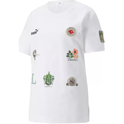 Vêtements Femme T-shirts & Polos Puma X Liberty Badge Blanc