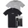 Vêtements Homme T-shirts & Polos Schott Pack de 2   ras du cou Gris