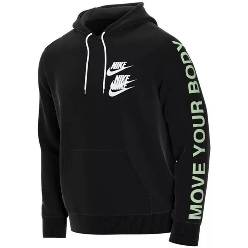 Nike NSW HBR HOODIE FZ FLC Noir - Vêtements Sweats Homme 97,20 €
