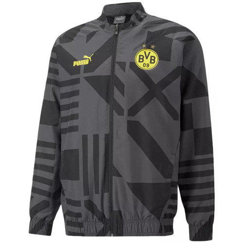 Vêtements Homme Vestes de survêtement Puma PREMATCH Borussia Dortmund Football Gris