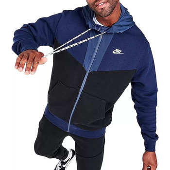 Vêtements Homme Vestes de survêtement janoski Nike HBR FZ FLC Bleu
