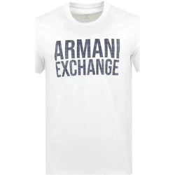 Vêtements Homme T-shirts & Polos EAX Tee-shirt Blanc