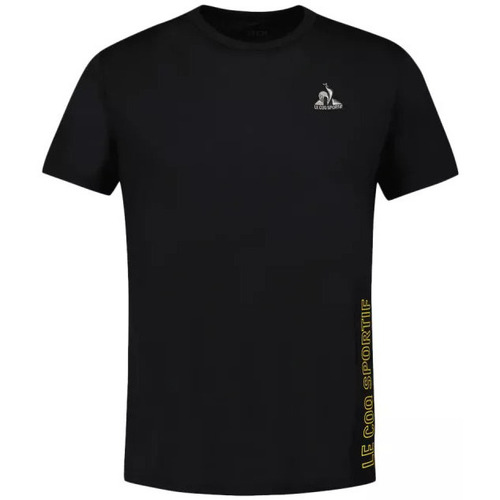 Vêtements Homme T-shirts & Polos Le Coq Sportif SS Noir