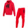 Vêtements Ensembles de survêtement Helvetica BUCAREST Rouge