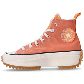 Chaussures Femme Baskets montantes Converse Des RUN STAR HIKE HI Orange