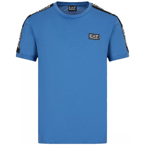 Vêtements Homme T-shirts & Polos Giorgio Armani Pre-Owned slingback flat sandalsni Tee-shirt Bleu