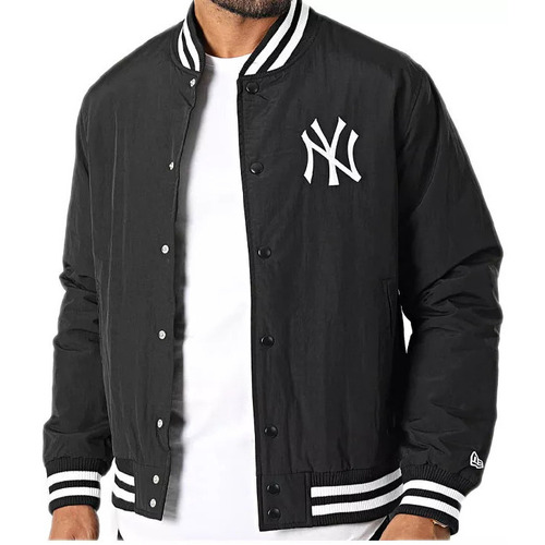 Vêtements Homme Blousons New-Era New York Yankees Team Logo Bomber Noir