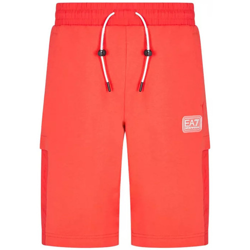 Vêtements Homme Shorts / Bermudas Trainers EA7 EMPORIO ARMANI X8X086 XK221 Q234 Blue Navy eni Short Rouge