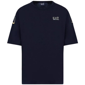 Vêtements Homme Кофта худи свитшот спортивная emporio armani Ea7 Emporio Armani Tee-shirt Bleu