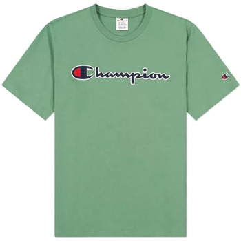Vêtements Homme Brassières de sport Champion Tee-shirt Vert
