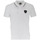 Vêtements Homme T-shirts & Polos Ea7 Emporio metallic-effect Armani Polo Blanc