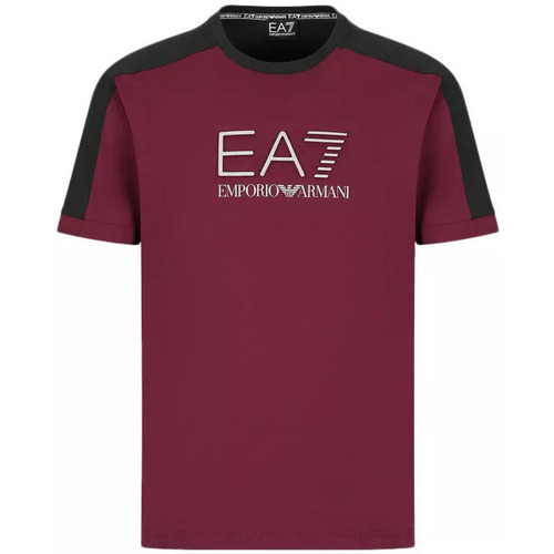 Vêtements Homme T-shirts & Polos Ea7 Emporio Armani short Tee-shirt Rouge