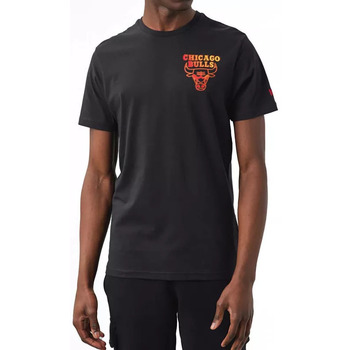 Vêtements Homme T-shirts & Polos New-Era Chicago Bulls NBA Neon Fade Noir