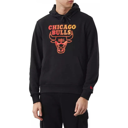 Vêtements Homme Sweats New-Era Chicago Bulls NBA Neon Fade Noir