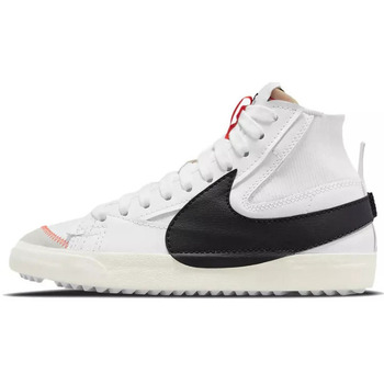 Chaussures Homme Baskets montantes Nike more BLAZER MID JUMBO Blanc