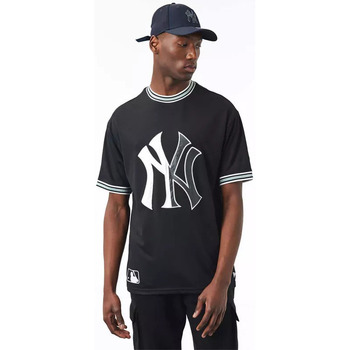 Vêtements Homme T-shirts & Polos New-Era New York Yankees MLB Team Logo Noir