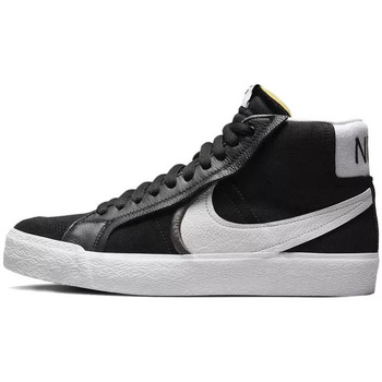 Chaussures Homme Baskets montantes Nike irons SB ZOOM BLAZER MID Noir