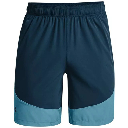 Vêtements Homme Shorts / Bermudas Under item Armour Short  HIT WOVEN COLORBLOCK STS Bleu