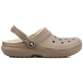Chaussures Mules Crocs Sabot  CLASSIC LINED Beige